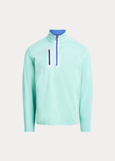 Pullover Ralph Lauren Hombre Verdes - Performance Stretch - OWPMI6279